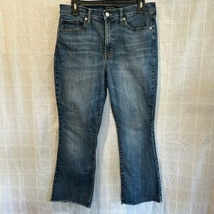 Banana Republic curvy cropped bootcut jeans